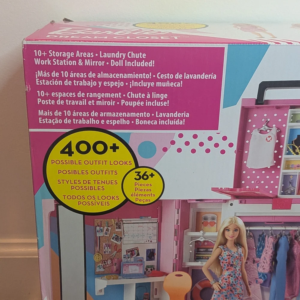 Barbie Dream Closet - Pink NIB Barbie Dream Closet New Barbie Set